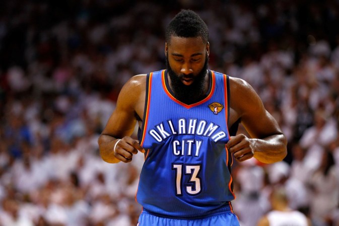 James Harden - Oklahoma City Thunder.