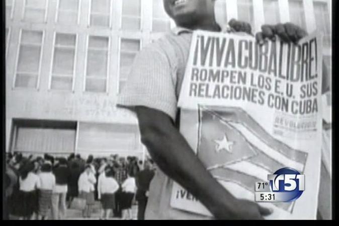 3 DE ENERO, 1961: Finalmente, Estados Unidos rompe las relaciones diplomáticas con Cuba.
