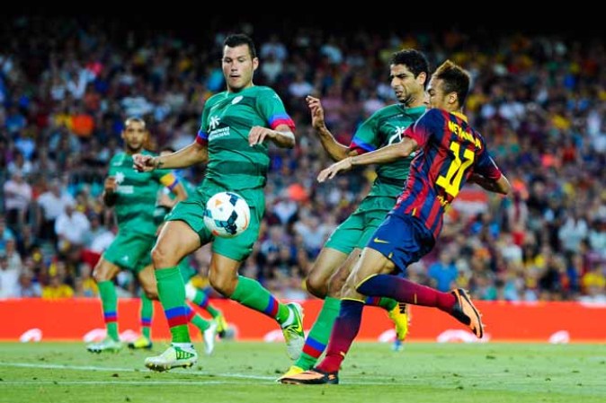 El Barcelona se estrena en la Liga con paliza al Levante. 7 a 0.