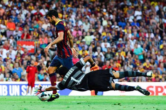 El Barcelona se estrena en la Liga con paliza al Levante. 7 a 0.
