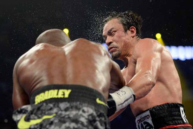 Bradley vs Márquez, la pelea que ganó el estadounidense.