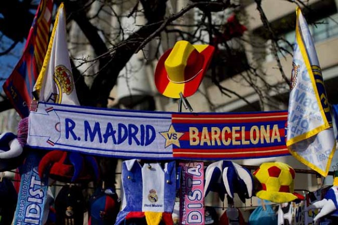 Fotos del clásico Madrid-Barcelona, una batalla de infarto.