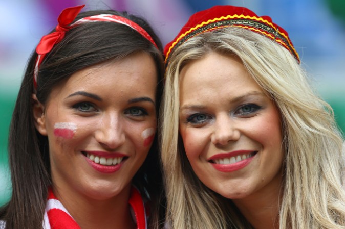 La belleza que tambien nos regala el mundial.