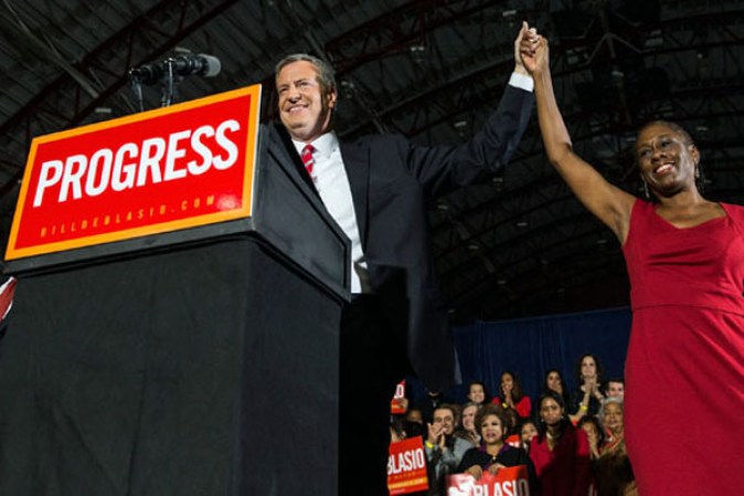 Bill De Blasio se convirtió en el primer demócrata en conquistar la alcaldía de Nueva York en dos décadas. <br /><br /> Bill de Blasio electo a la alcaldía de Nueva York<br /><br />
