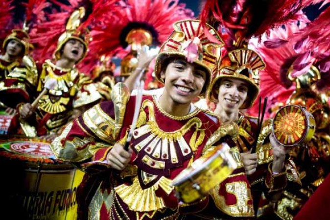 Desfiles de las escuelas de samba.
