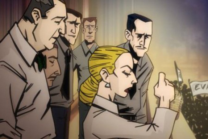 En el cine la imagen de la icónica figura ha salido también en producciones como la película animada “Eva de la Argentina”.