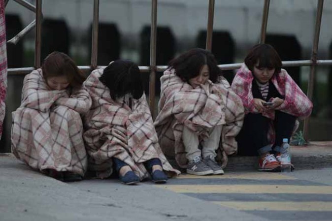Caos y desesperación tras increíble naufragio en Surcorea.
