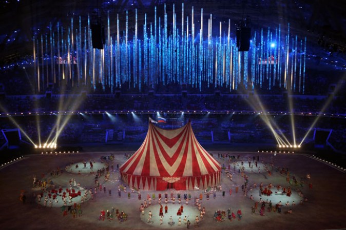 Los Juegos Olímpicos de Sochi 2014 se celebraron del 7 al 23 de febrero en la ciudad rusa de Sochi. Imagen de la ceremonia de clausura.