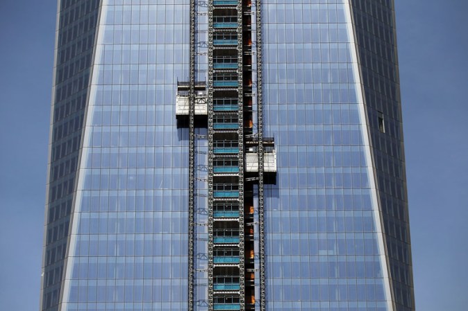 El alcalde Bloomberg subrayó que la Gran Manzana "tiene desde hoy su nuevo edificio más alto, y también una prueba de cuán brillante será nuestro futuro".