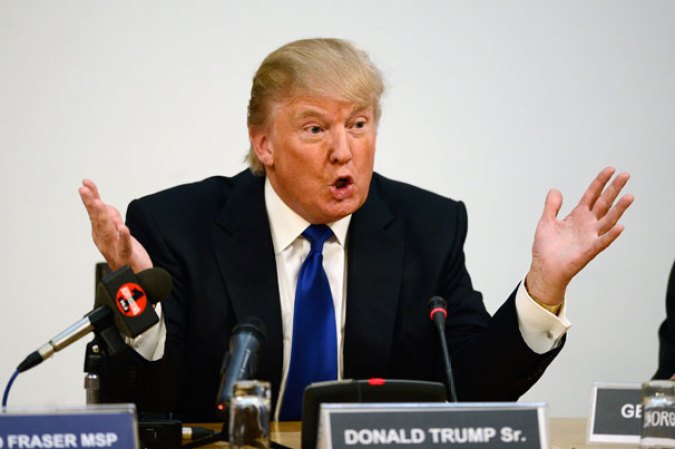 En el lugar 14:<br />El empresario y personalidad televisiva Donald Trump.