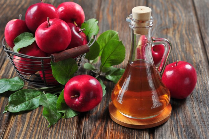 Vinagre de manzana.- mantiene la alcalinidad del cuerpo y estimula la circulación cardiovascular.