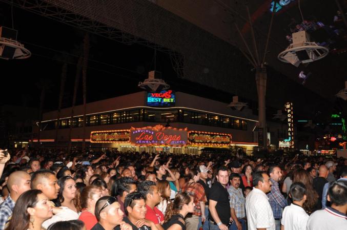 Más de 10 mil personas asistieron al concierto.
