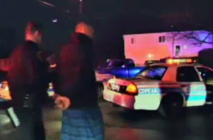 El sospechoso fue luego arrestado.