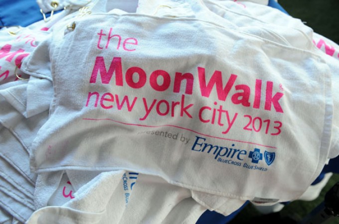 NEW YORK, NY - JULY 20: A general view of atmosphere at the first-ever MoonWalk NYC at Randall's Island on July 20, 2013 in New York City. (Photo by Bryan Bedder/Getty Images for Walk the Walk)