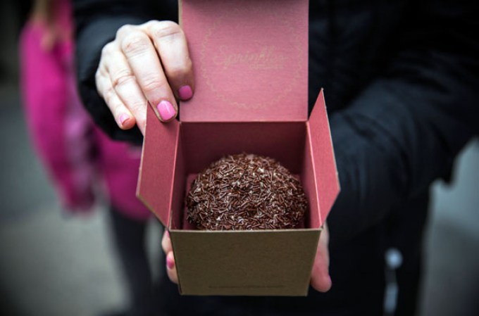 Nueva York estrena su primer cajero automático de los aclamados "cupcakes" en el Upper East Side de Manhattan.