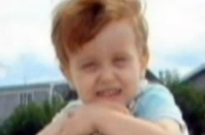 La madre describió a su pequeño Kirill, de 3 años de edad, como un niño dulce y maravilloso.