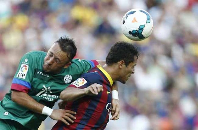 El Barcelona se estrena en la Liga con paliza al Levante. 7 a 0.
