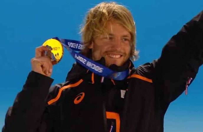 Michel Mulder: el rubio que deja locas a las féminas de Sochi.