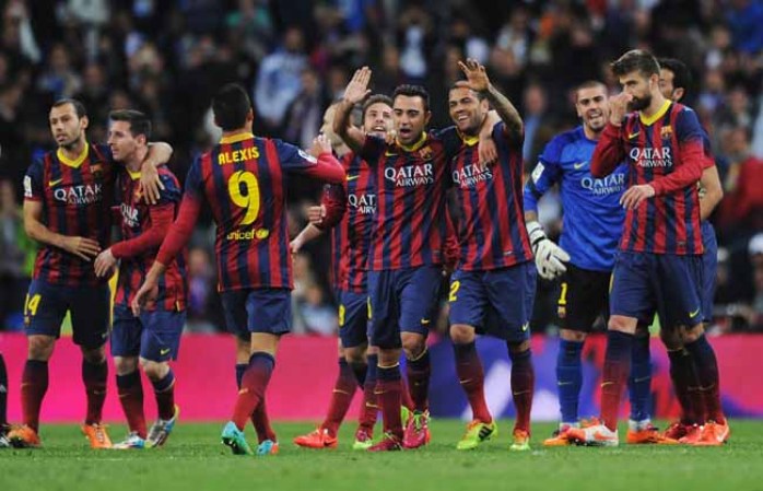 Fotos del clásico Madrid-Barcelona, una batalla de infarto.