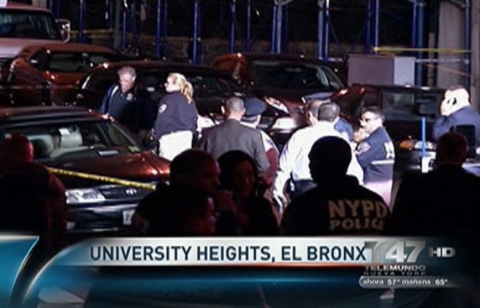 El policía resultó herido de bala y un sospechoso murió durante un tiroteo en el Bronx.