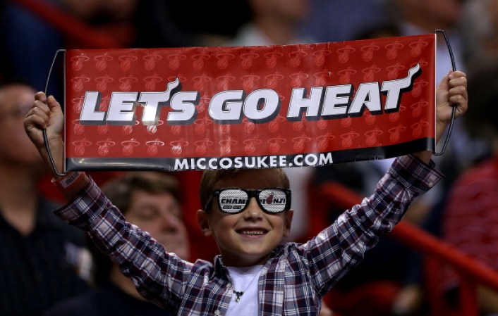 Vamos Heat. Los fanáticos le piden otro campeonato de la NBA