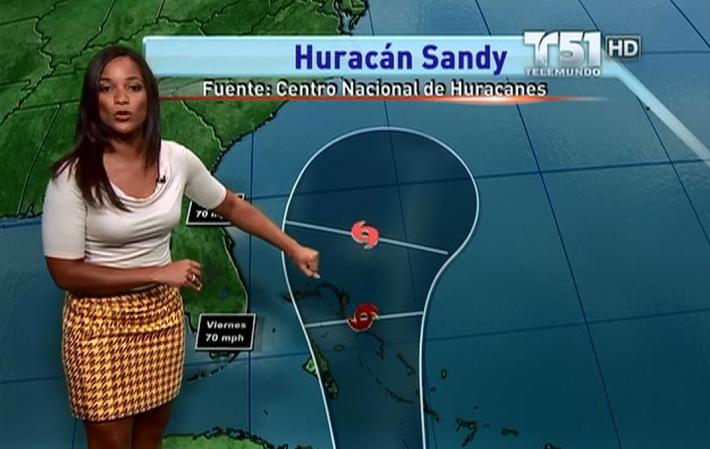 En el sur de la Florida se notarán los impactos indirectos de este fenómeno. Por ejemplo, habrá erosión en las playas y algunas ventoleras dispersas.