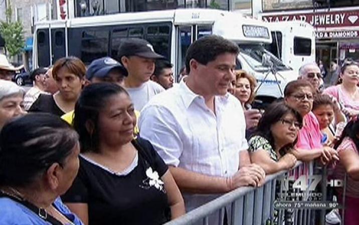 El alcalde de West New York, Félix Roque, dijo que esto es una bendición para este sector.
