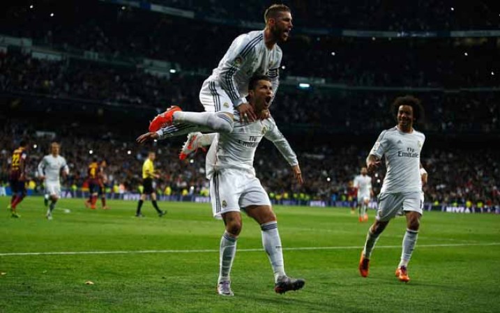 Fotos del clásico Madrid-Barcelona, una batalla de infarto.