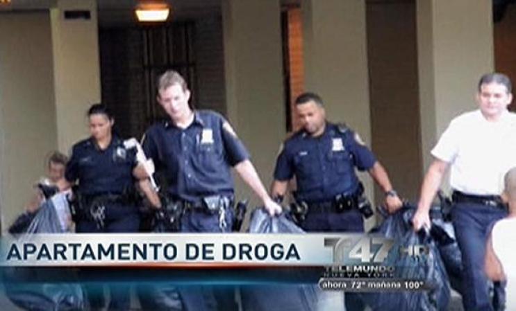 Las autoridades incautaron un cargamento de marihuana el lunes por la noche en el Bronx.