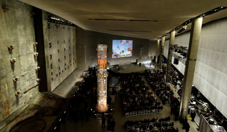 Nueva York rinde tributo a las víctimas caídas durante los ataques del World Trade Center, durante la emotiva inauguración del Museo del 9/11.