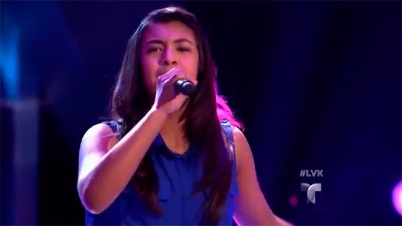 Natalia Loya, de 12 años, de Downey, California, contó que estuvo a punto de dejar la música a causa del bullying.