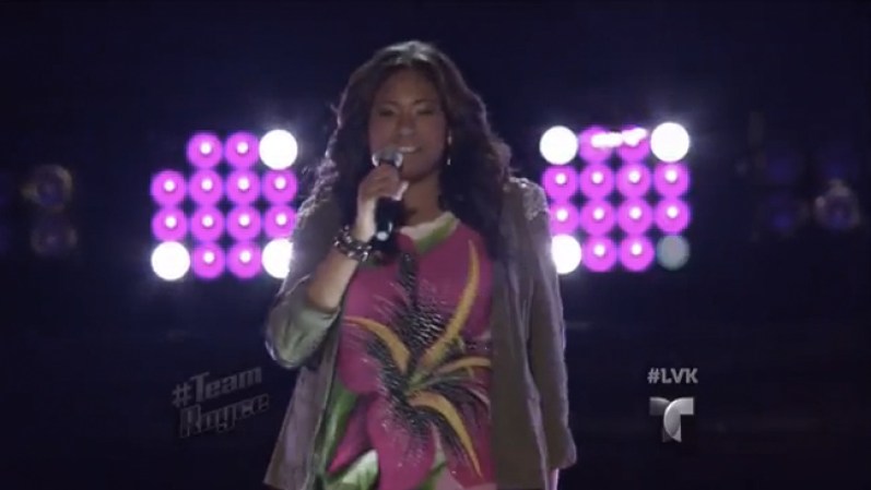 La última etapa de la segunda temporada de "La Voz Kids" ya empezó y ahora tu eres quien tiene la última palabra. La primera en salir al escenario fue Angely Rabsatt (Bronx, Nueva York)