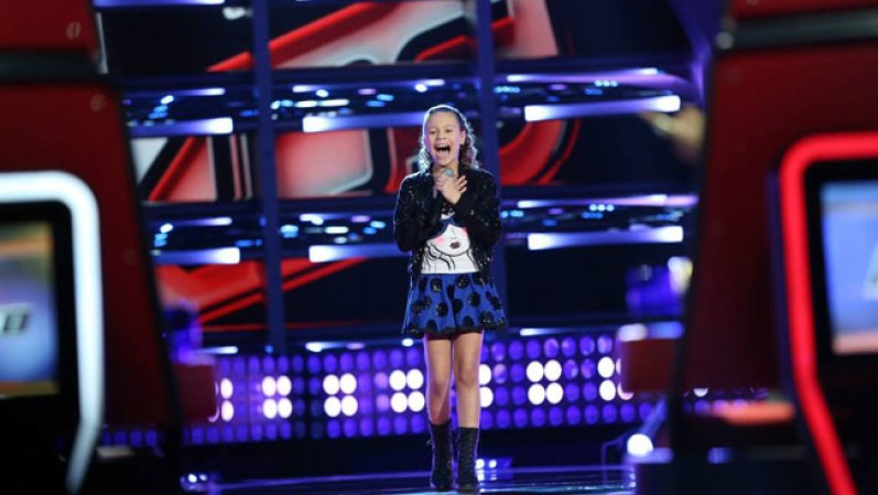 La niña paraguaya Angelina Green llegó desde Miami.