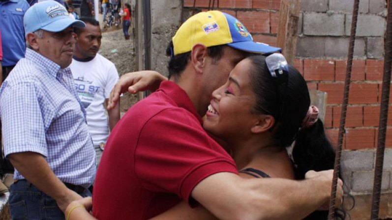 En 2008 se da inició a la campaña "En Miranda algo bueno va a pasar" que lanza su candidatura por Primero Justicia el 30 de marzo de 2008, liderando al resto de los partidos opositores a Hugo Chávez dejando la alcaldía de Baruta para desarrollar su campaña por la Gobernación de Miranda.