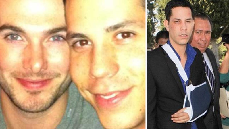 2 DE MAYO, 2013: El actor y cantante mexicano Christian Chávez es arrestado junto con su entonces novio, Ben Kruger, en un episodio de violencia doméstica. <br /><br /> Christian Chávez, el drama del maltrato <br />