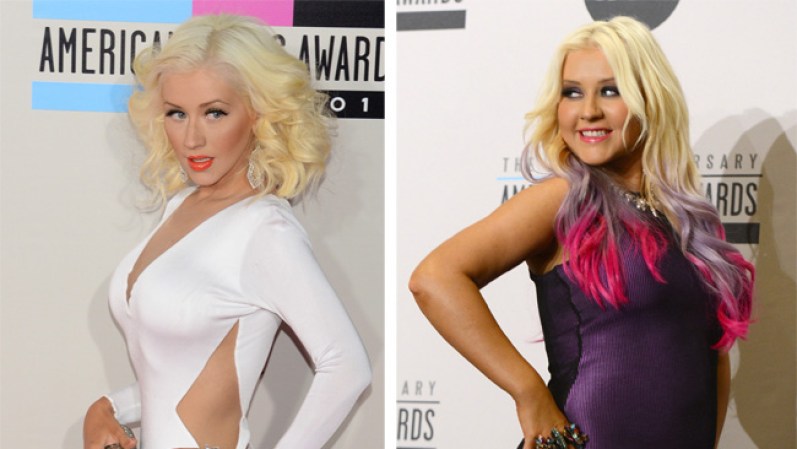 Christina Aguilera ha alcanzado el estrellato, gracias a su voz espectacular y carisma descomunal, pero una continua batalla con su peso, la ha perseguido por años. Aquí las imágenes de sus constantes "sube y baja".