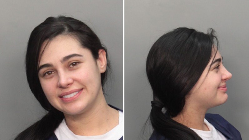 Diana Benavides fue arrestada el 4/08/13 acusada de : <br />HOLD FOR MARSHALL