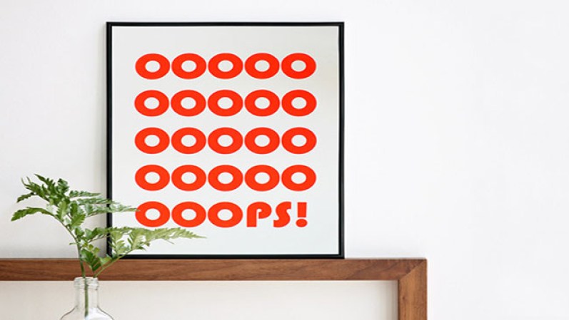 ¡Ooooops! Encuentralo en etsy.com, $35.