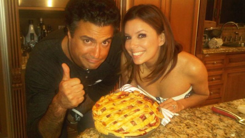Junto a Jaime Camil, actor, cantante y conductor mexicano.