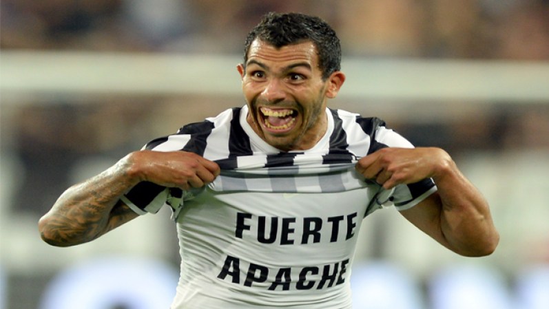 ´El Apache´Carlos Tévez ha sido sancionado por su temperamento. Ahora en la Juventus de Italia quiere reivindicarse de su mala imagen con goles.