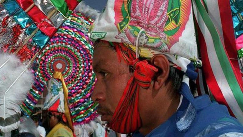La imagen de la Guadalupana es también un símbolo patrio para la comunidad mexicana.