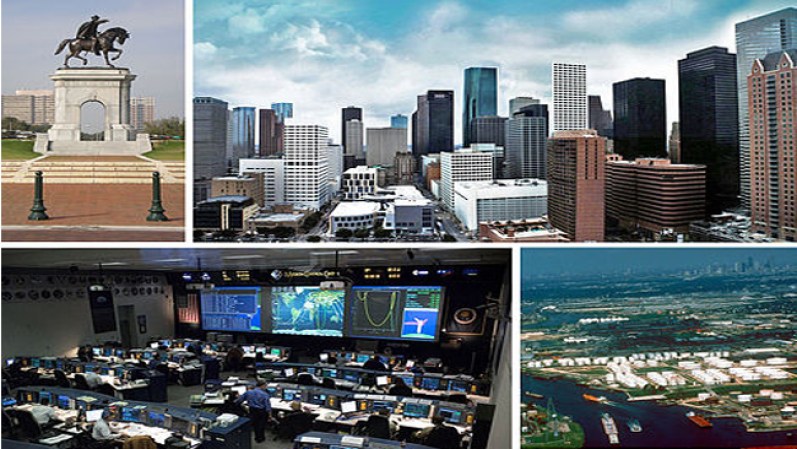 En Houston, la capital mundial de la energía y el petróleo, una familia tiene un ingreso promedio de $55,910,