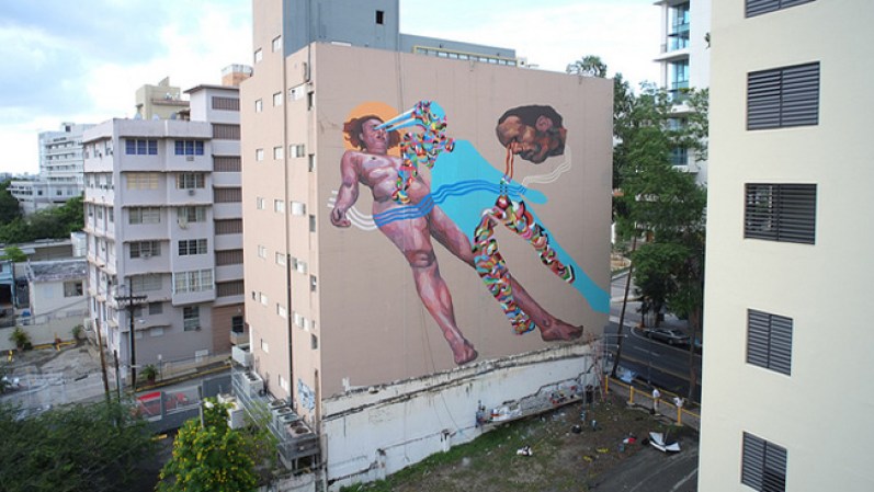 Los Muros Hablan Festival, Santurce. El festival de arte urbano internacional más grande del Caribe, en el cual reconocidos artistas urbanos locales e internacionales rescatan espacios abandonados y los transforman en valiosas piezas de arte al aire libre.