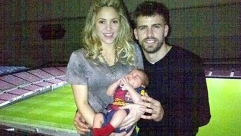 El 13 de marzo del 2013, el primer retrato en familia.