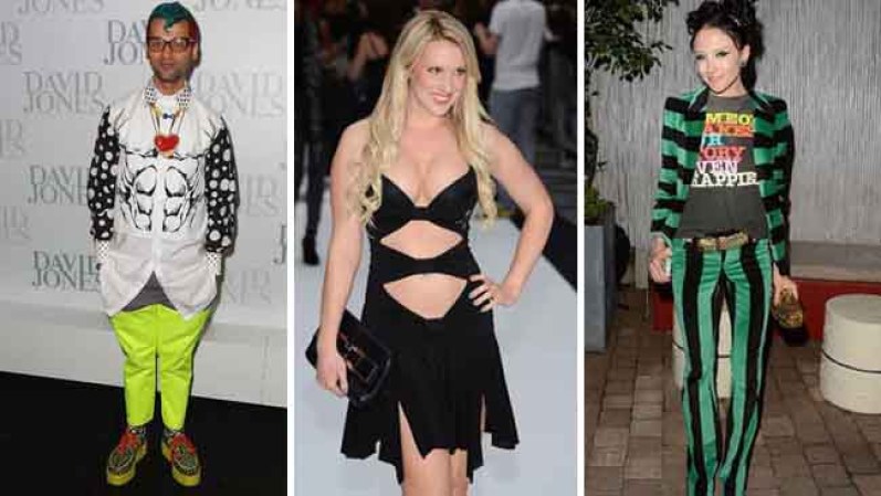 Los eventos de esta semana estuvieron repletos de moda extravagante. Los famosos eligieron desfilar por la alfombra roja con prendas bizarras, combinaciones extrañas ¡o facha total! Fíjate quiénes fueron los más excéntricos.