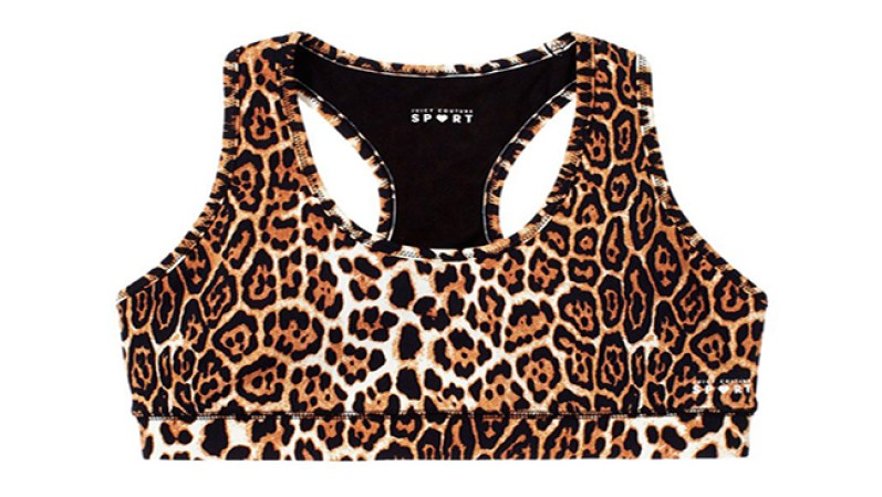 El gimnasio también puede ser escenario para tu “lado salvaje”.<br />Disponible en juicycouture.com, $32.