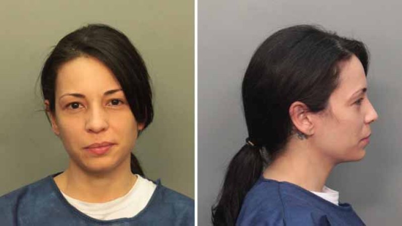 Yadira Santiesteban fue arrestada el 4/08/13 acusada de : <br />HOLD FOR MARSHALL