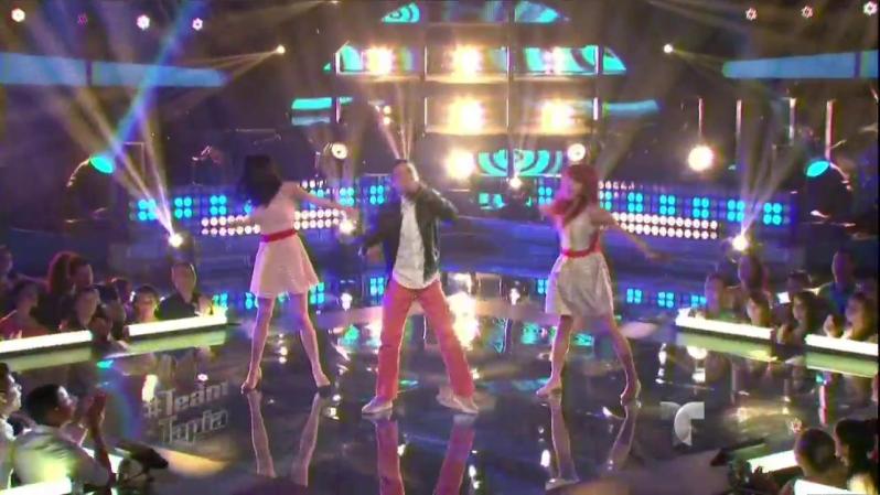 Hugo fue escogido por su "coach" Roberto Tapia para participar en la gran final. "Inolvidable", como su noche, fue el título del tema escogido para presentar en la gala semifinal.