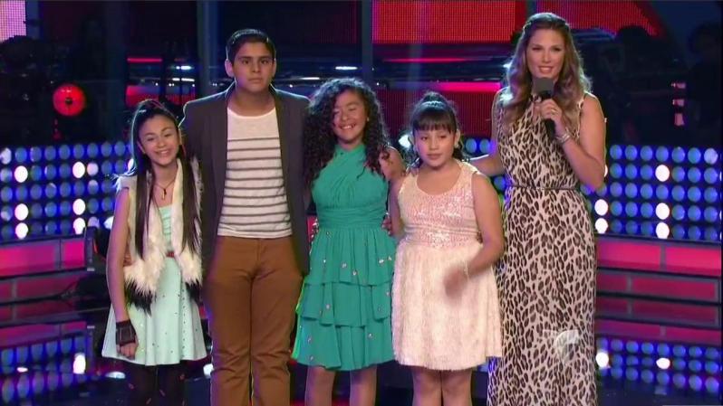 De los cuatro finalistas del team Rubio, sólo dos pasaron a la gran final: Alanis ( Tampa, Florida) y Alondra ( Los Ángeles)