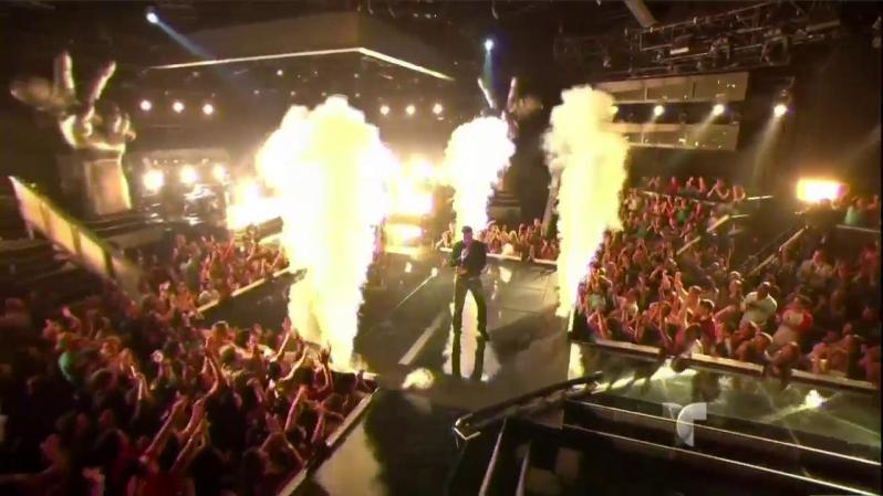 Uno de los momentos más esperados de la noche llegó con la actuación de Ricky Martin.